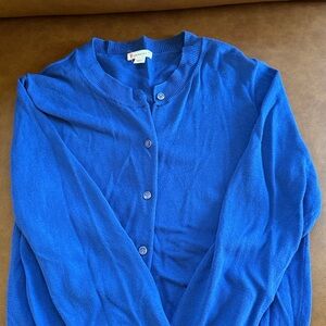 Girls’ Crewcuts Royal Blue Knit Cardigan size 16